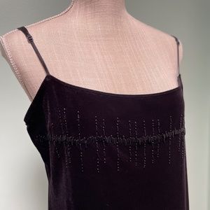 Victoria's Secret Vintage Velvet Little Black Dress